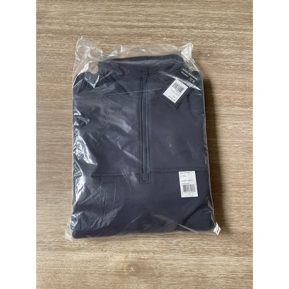 5.11 Tactical Job Shirt Quarter Zip 2.0 Fire Navy Size Large Regular New W/ Tags - Picture 9 of 11